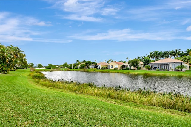 9772 Via Grandezza W, Wellington, FL 33411 - view of water feature featuring a residential view