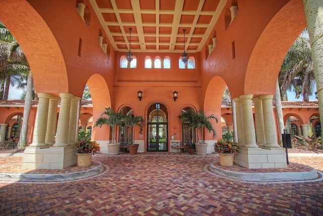 9772 Via Grandezza W, Wellington, FL 33411 - exterior space featuring french doors
