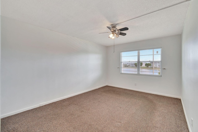 2006 Exeter A, Boca Raton, FL 33434 - empty room featuring carpet floors, ceiling fan, and baseboards