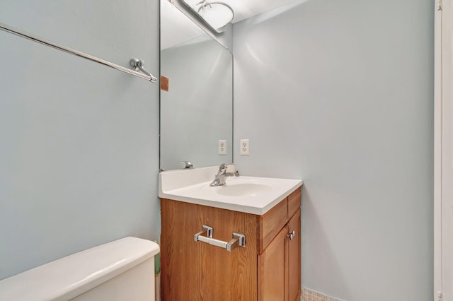 2006 Exeter A, Boca Raton, FL 33434 - bathroom with toilet and vanity
