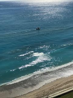 water view with a beach view