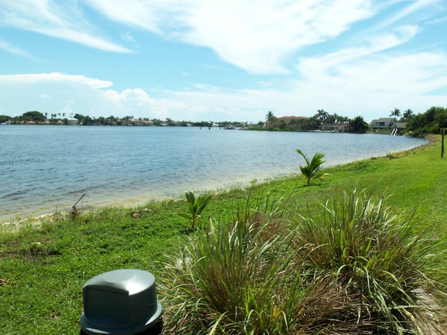 property view of water