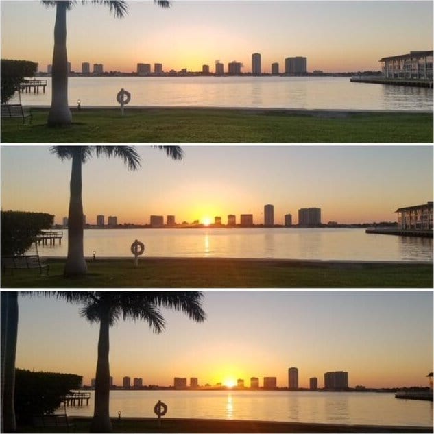 2936 Lake Shore Dr Unit 101, Riviera Beach, FL 33404 - water view featuring a view of skyline