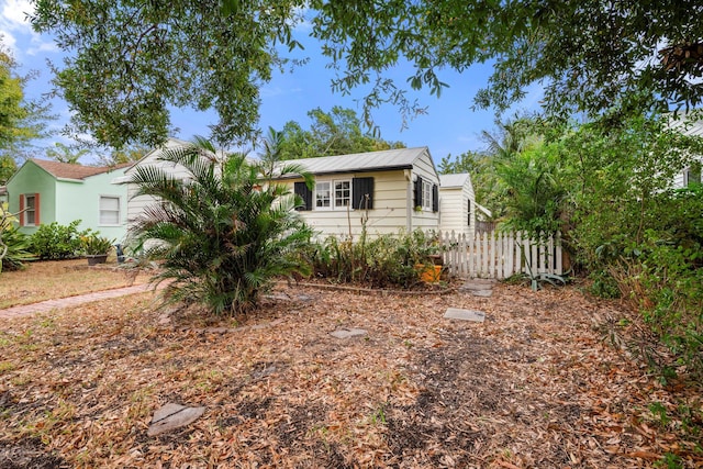 view of ranch-style house