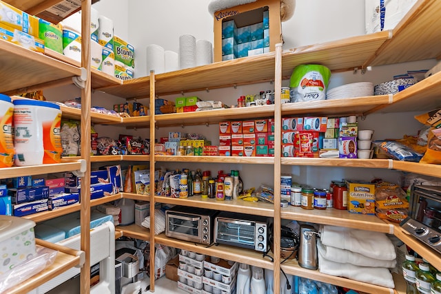 view of pantry