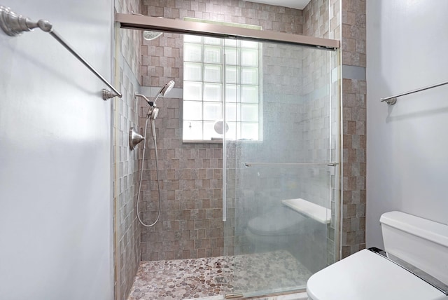6595 NW 32nd Ter, Boca Raton, FL 33496 - bathroom with toilet and a shower stall