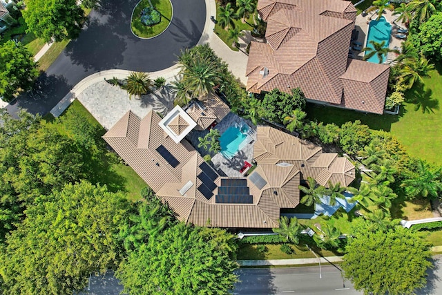 6595 NW 32nd Ter, Boca Raton, FL 33496 - bird's eye view of a pool area