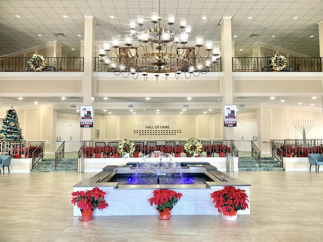 view of building lobby