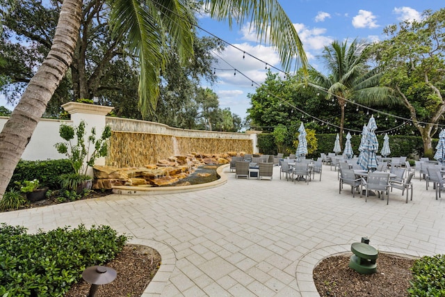 view of patio