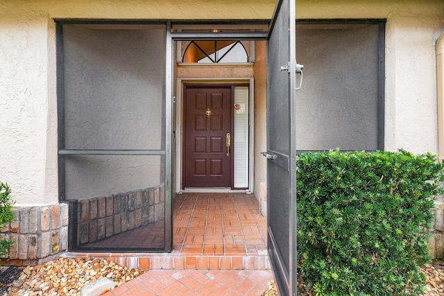 view of property entrance