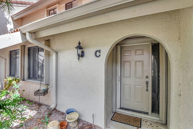 view of property entrance