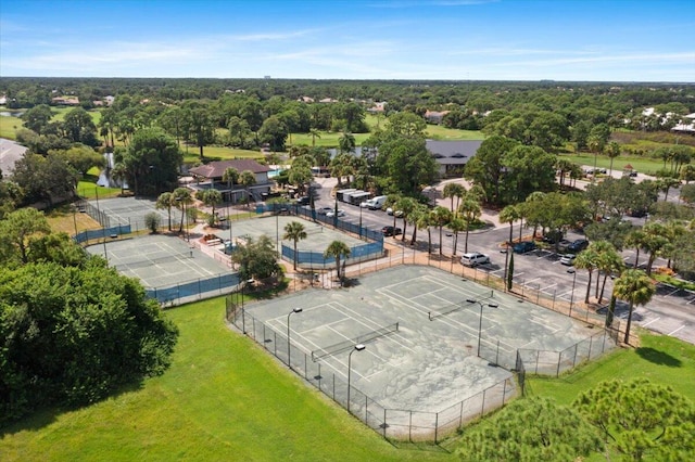 aerial view