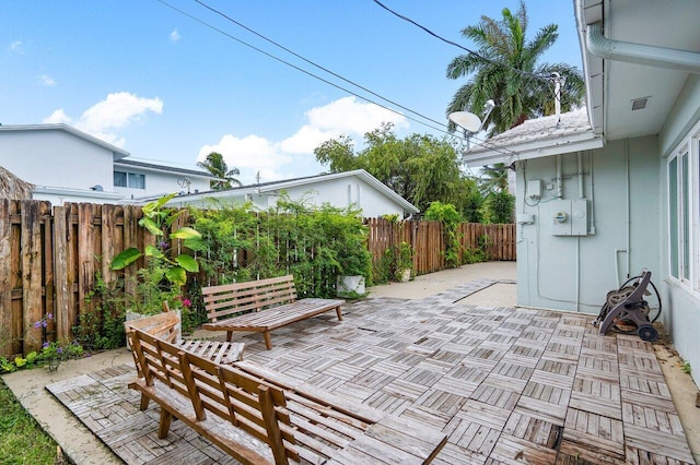 view of patio