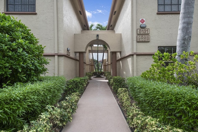 view of property entrance