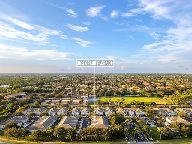 aerial view