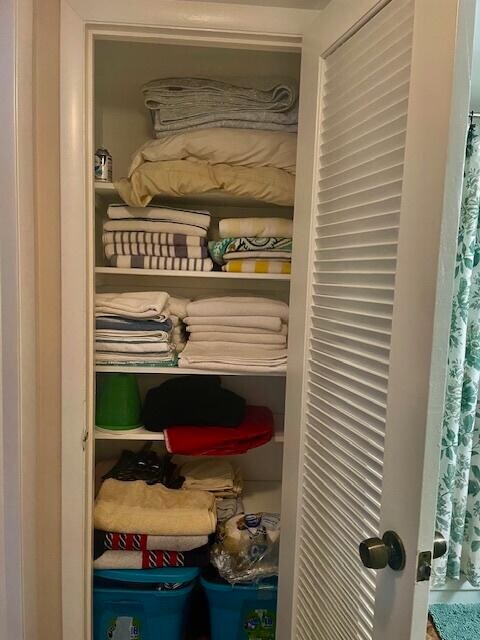 view of closet