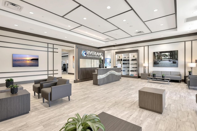 10571 SW Sunray St, Port Saint Lucie, FL 34987 - community lobby featuring recessed lighting