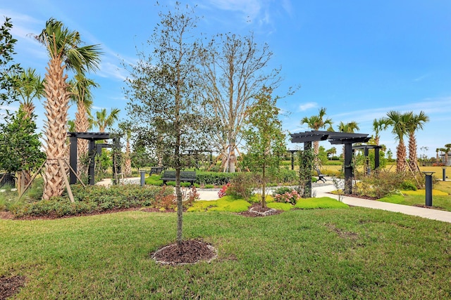 10571 SW Sunray St, Port Saint Lucie, FL 34987 - surrounding community featuring a lawn