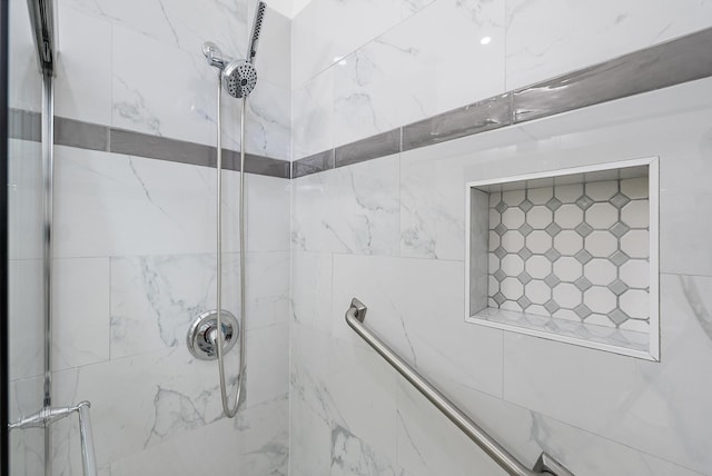 room details with walk in shower