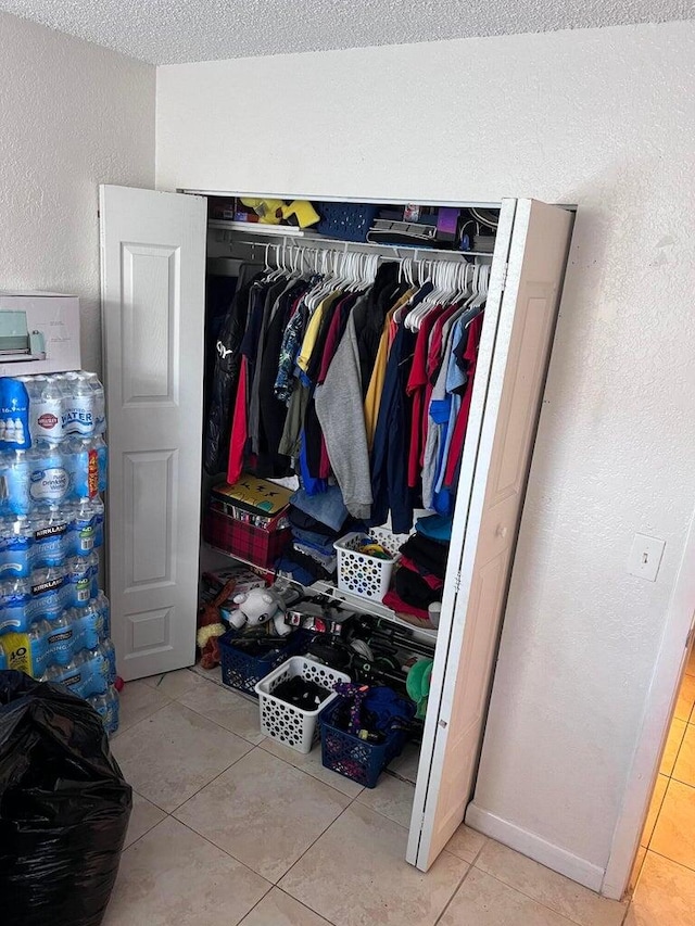 view of closet