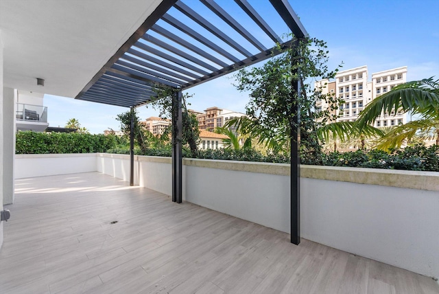 485 E Royal Palm Rd Unit 204, Boca Raton, FL 33432 - view of patio / terrace featuring a pergola