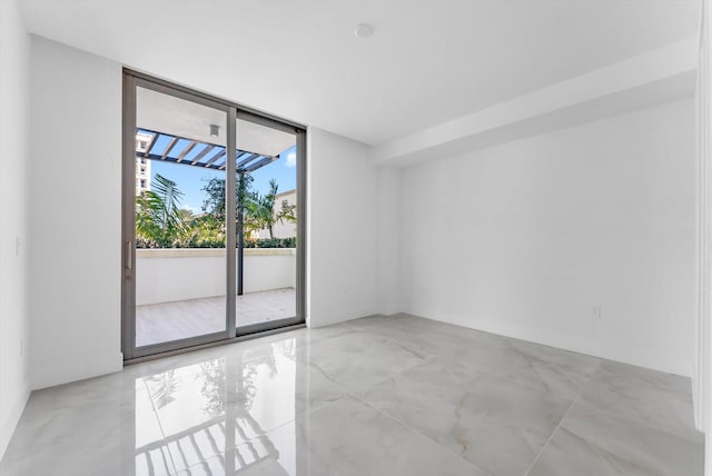 485 E Royal Palm Rd Unit 204, Boca Raton, FL 33432 - spare room with floor to ceiling windows