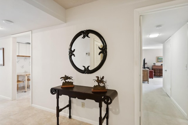 view of hallway