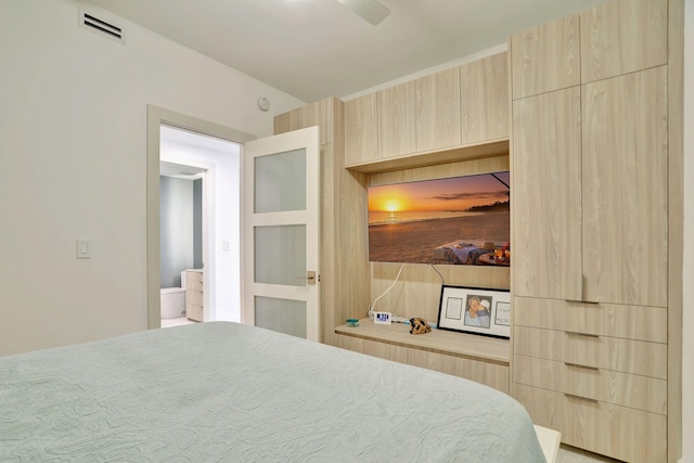 704 N Ocean Blvd Unit 602, Pompano Beach, FL 33062 - bedroom featuring ceiling fan