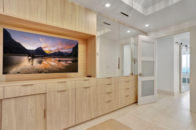 704 N Ocean Blvd Unit 602, Pompano Beach, FL 33062 - bathroom featuring recessed lighting and tile patterned floors