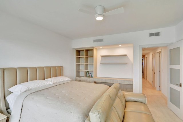 704 N Ocean Blvd Unit 602, Pompano Beach, FL 33062 - bedroom with carpet flooring and ceiling fan