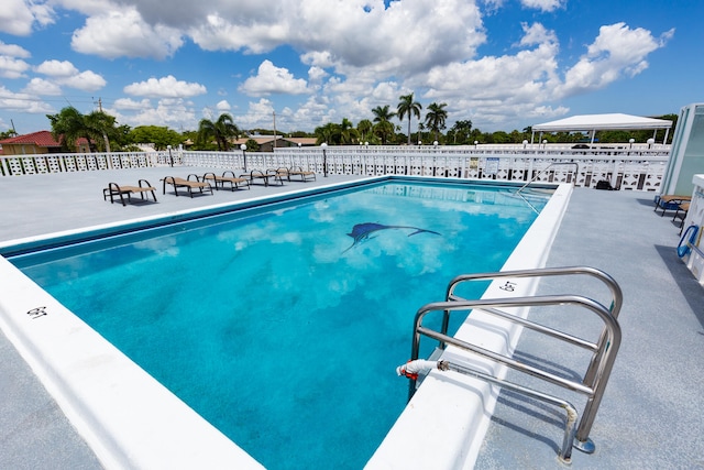 view of pool