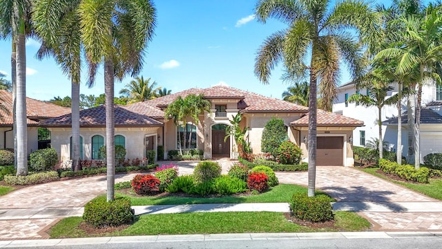 view of mediterranean / spanish house