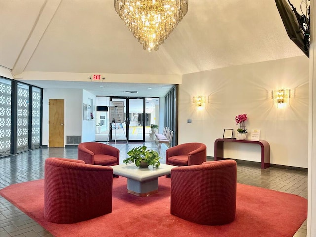 view of community lobby