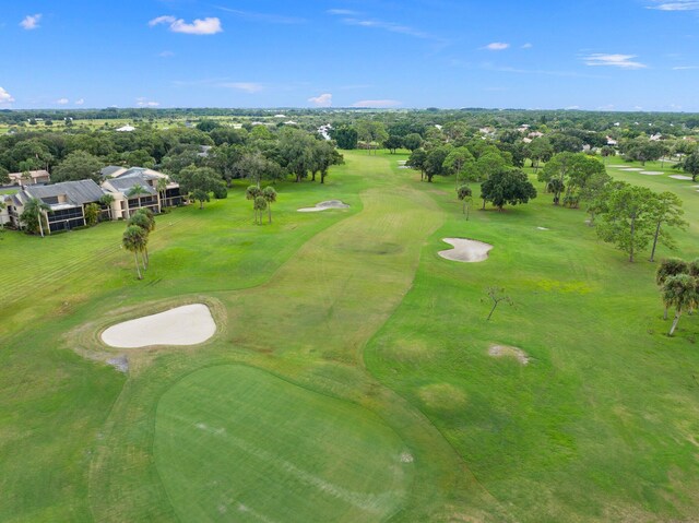 3500 Twin Lakes Ter Unit 106, Fort Pierce, FL 34951 - bird's eye view with view of golf course