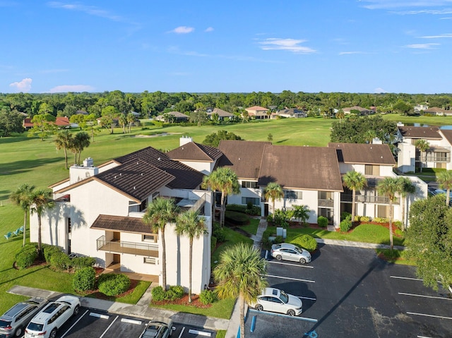 3500 Twin Lakes Ter Unit 106, Fort Pierce, FL 34951 - aerial view featuring view of golf course and a residential view