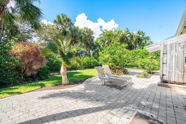 view of patio