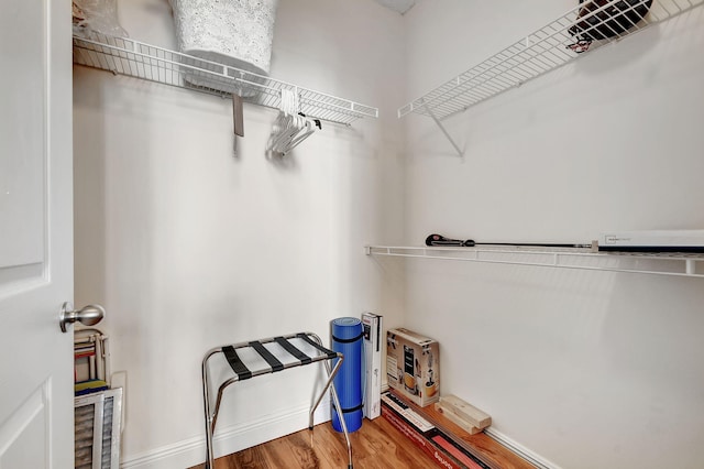 630 S Sapodilla Ave Unit 216, West Palm Beach, FL 33401 - spacious closet with wood finished floors