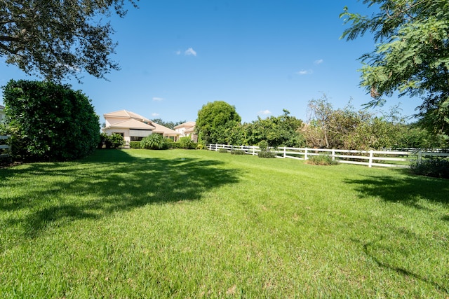 view of yard