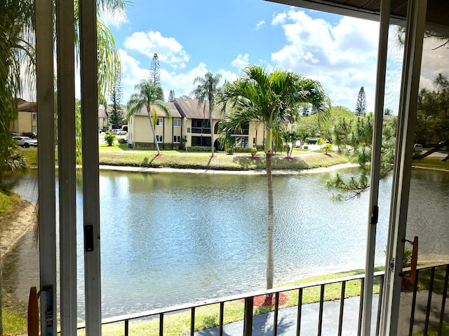 property view of water