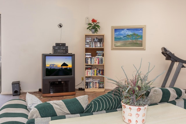 view of living area