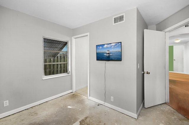 view of unfurnished bedroom