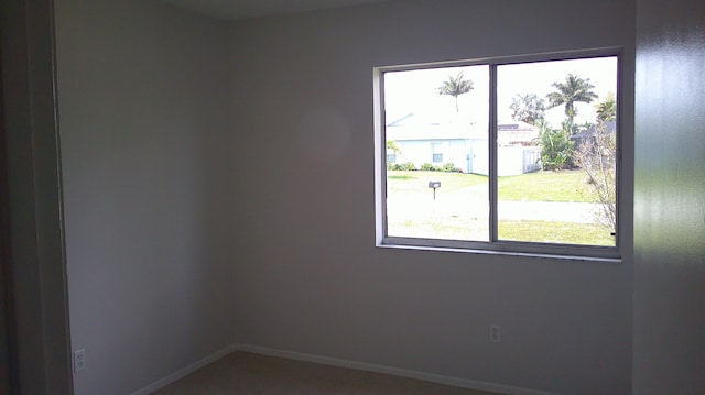 view of unfurnished room