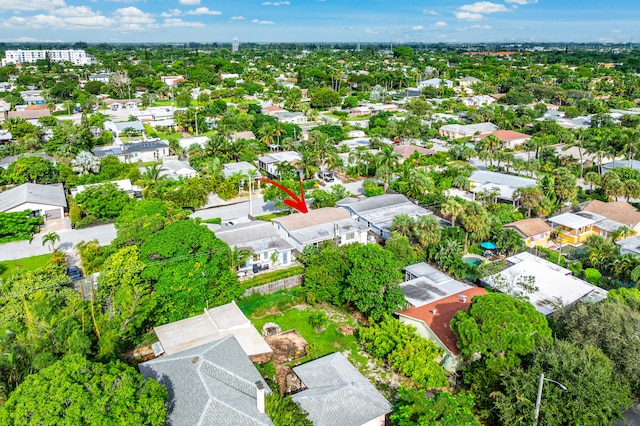 drone / aerial view