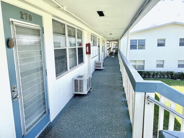 270 Tilford M, Deerfield Beach, FL 33442 - balcony with an AC wall unit
