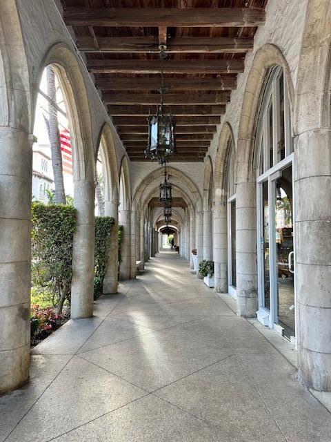 view of horse barn