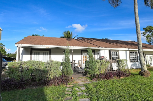 view of ranch-style house