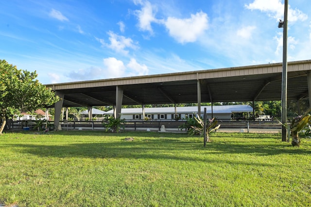 surrounding community featuring a yard