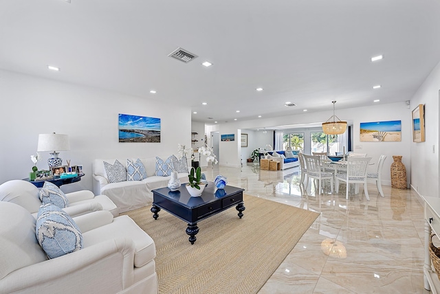 view of living room