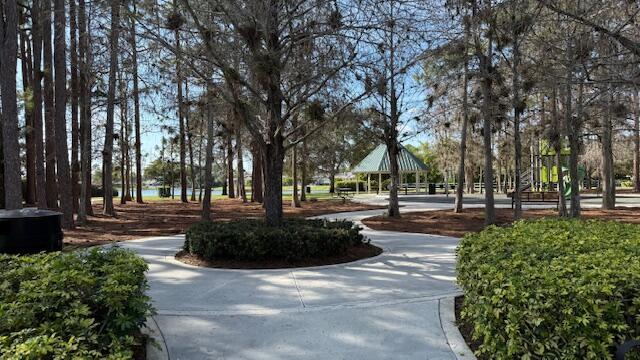 view of home's community featuring a gazebo