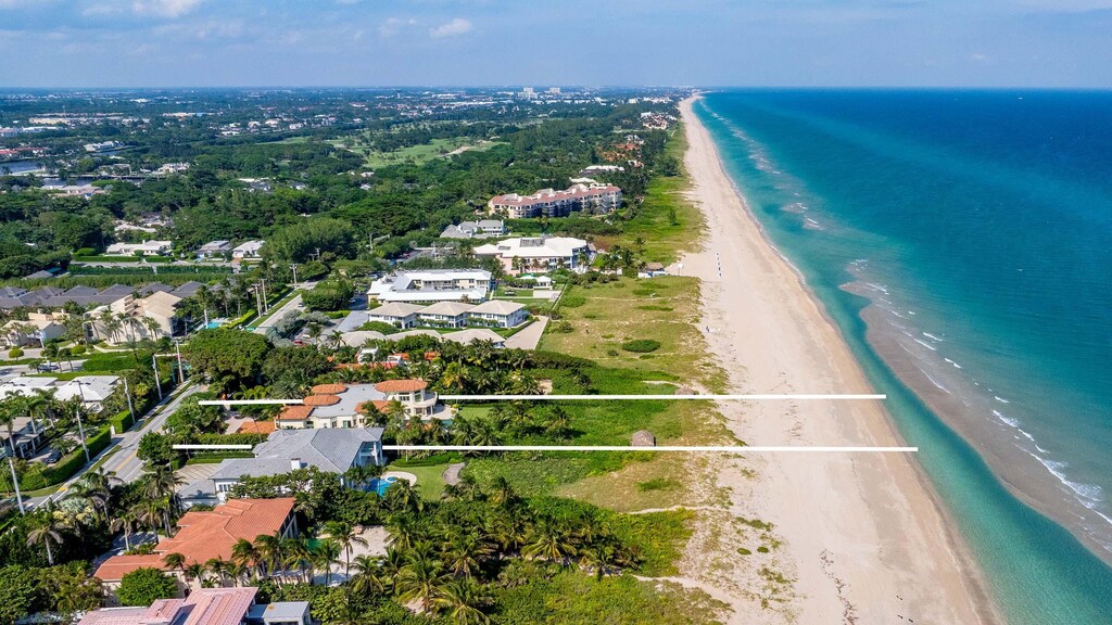 755 N Ocean Blvd, Delray Beach, FL 33483 - drone / aerial view of expansive coastline